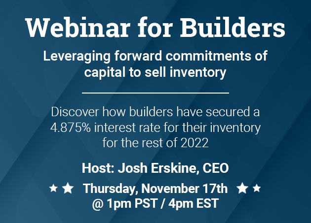 Webinar for Builders